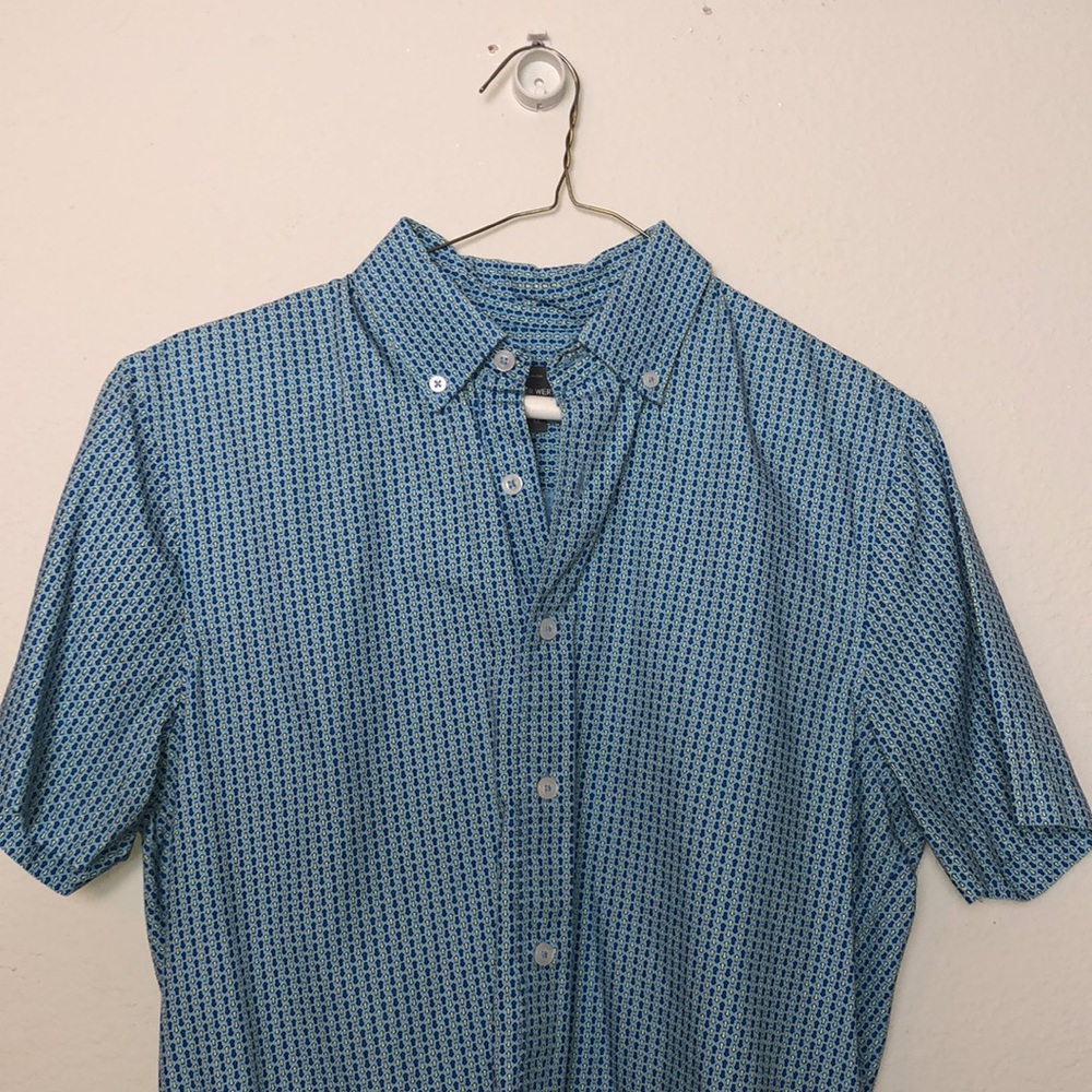 Men’s Button Down (Peter Werth) w/ Arrow Design